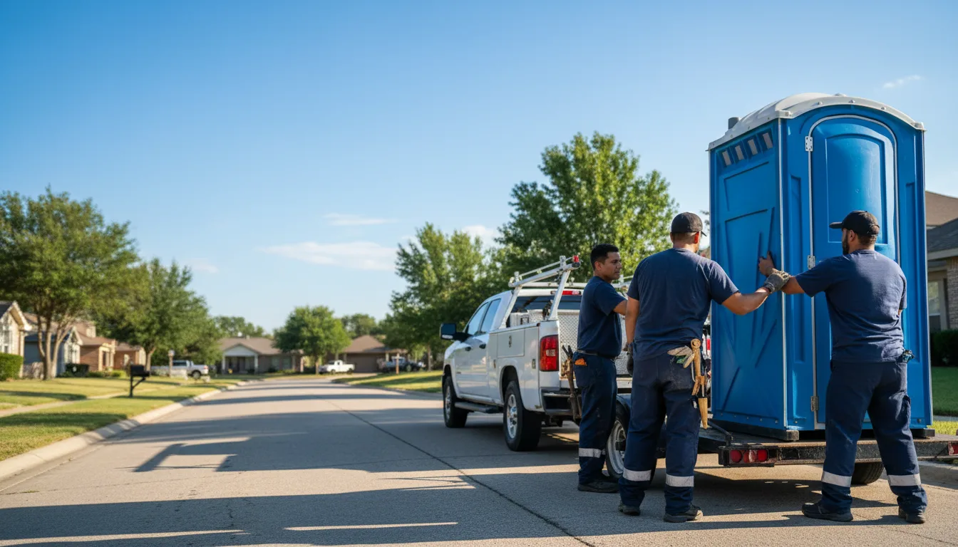 Portable Toilet Rental in Kershaw, SC near me